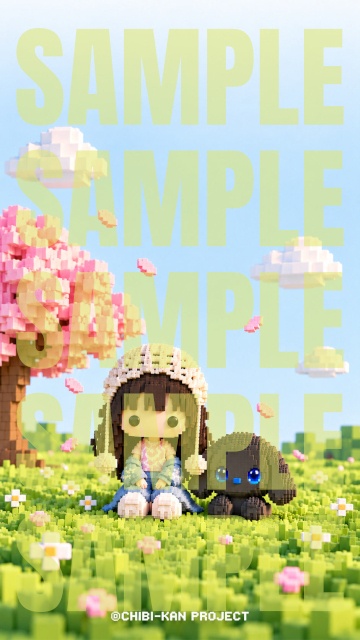 CHIBI-KAN BLOCK wallpaper vol.1