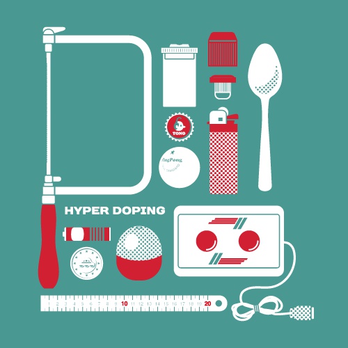 HYPER DOPING Tシャツ(セージ)