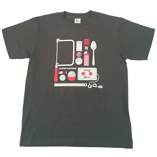 HYPER DOPING Ｔシャツ（チャコール）