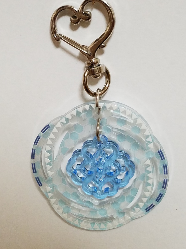 【終了しました!】【再販】大和守すずやか刀紋・鶴丸と折鶴・織田組炎上アクキー