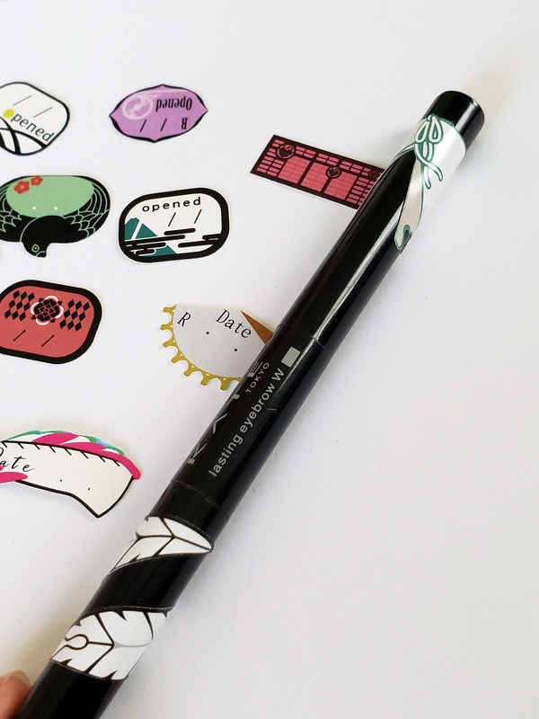 刀剣男士の開封日記録シール