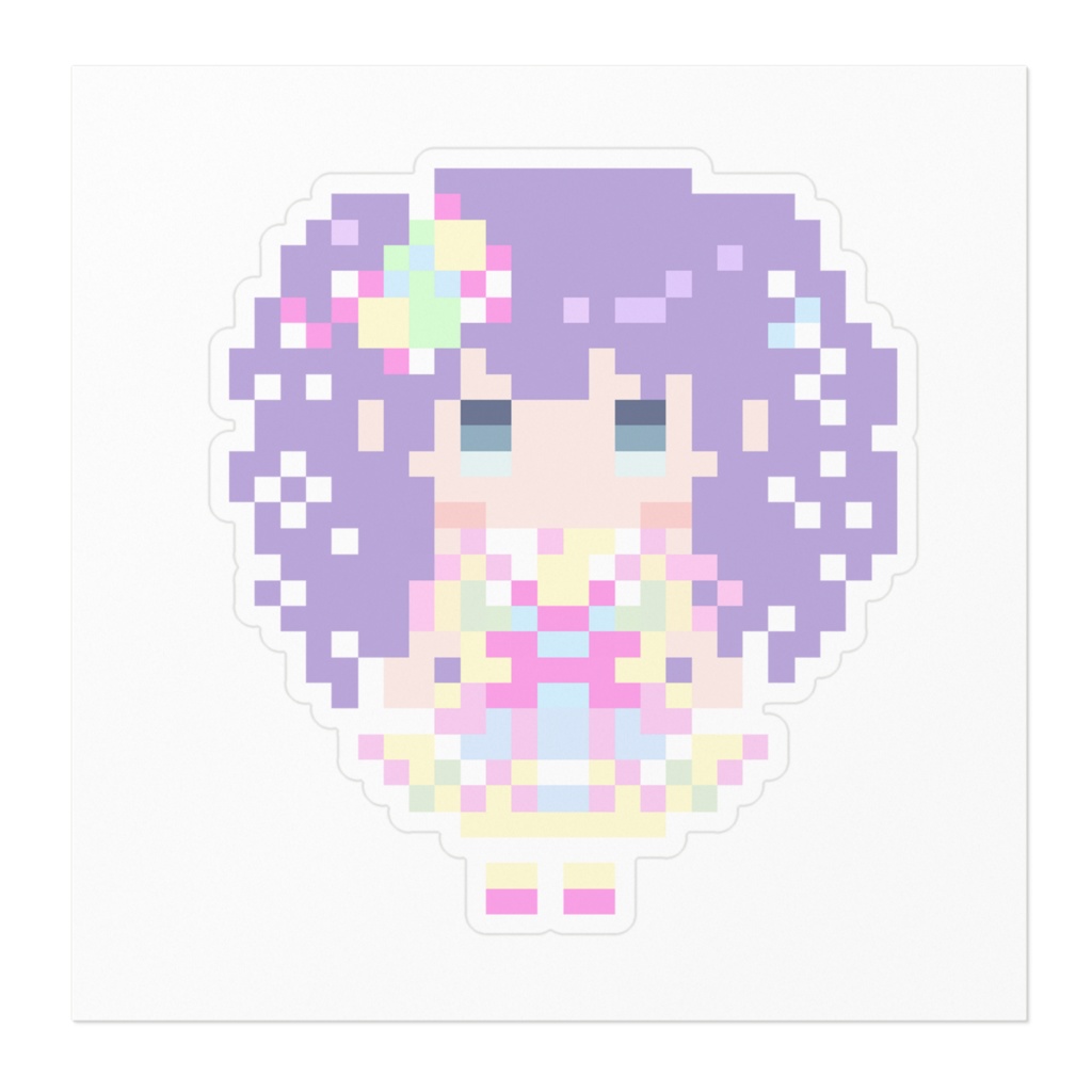 1周年記念 ドットシール