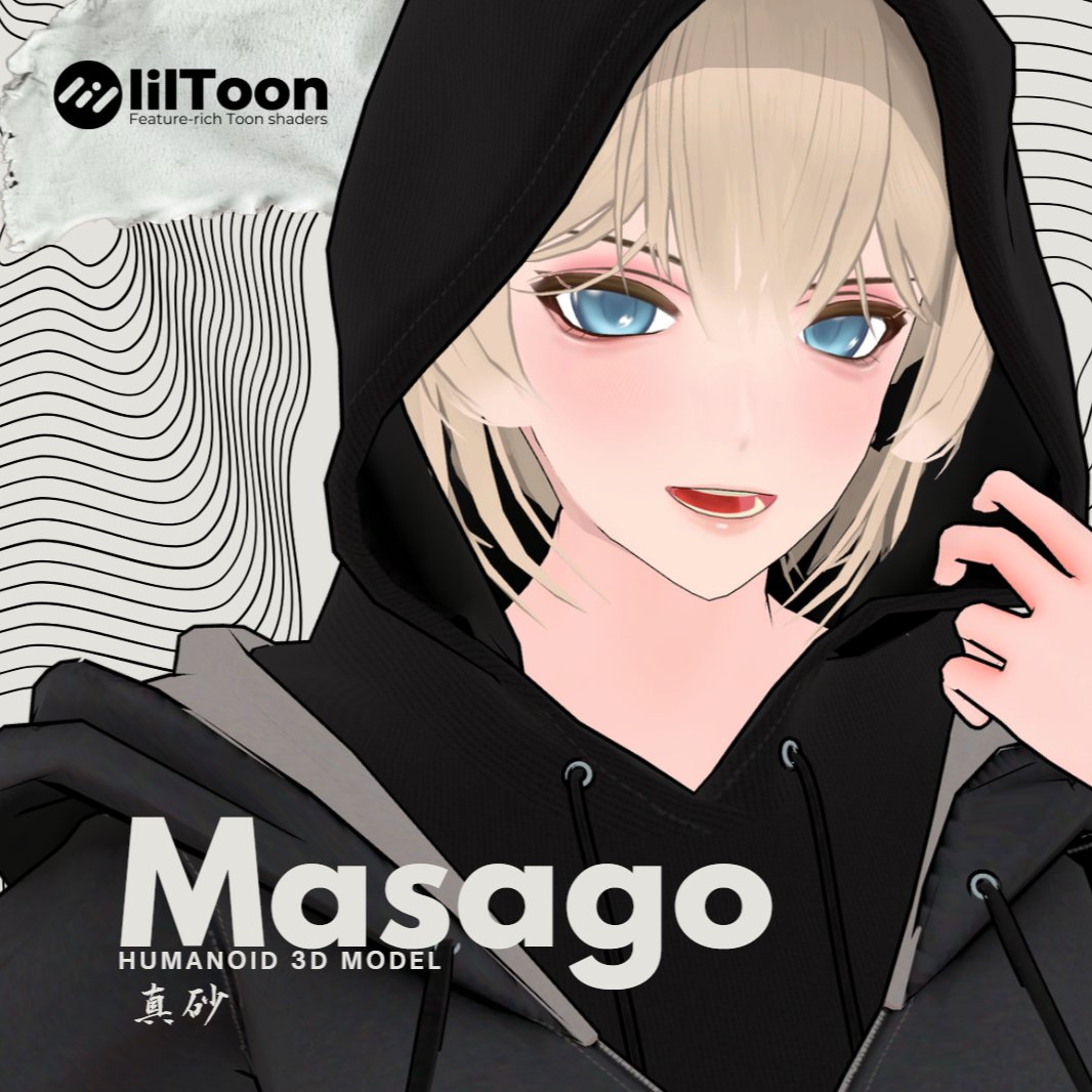 【オリジナル3Dモデル】　真砂/Masago