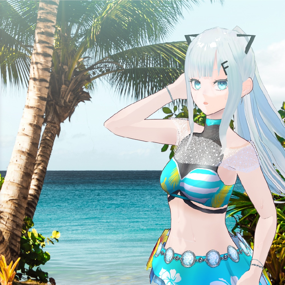 【VRoid衣装】サマー水着セット
