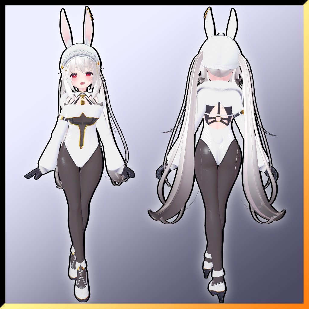 PB対応「舞夜」用衣装 Composite leather bunny