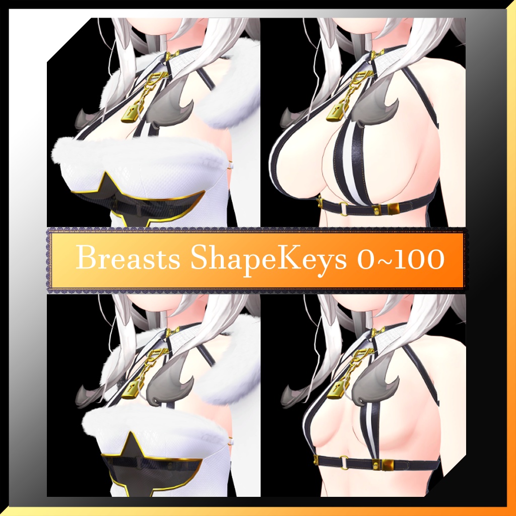 PB対応「舞夜」用衣装 Composite leather bunny