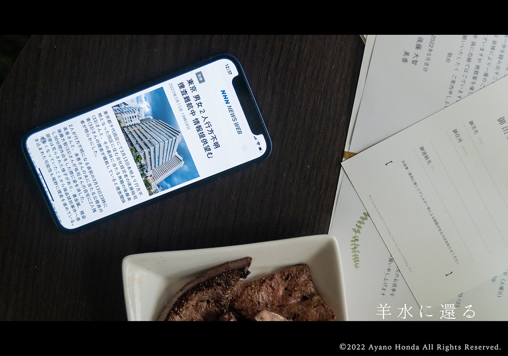 柄シャツ男 創作デジタル写真集『羊水に還る』