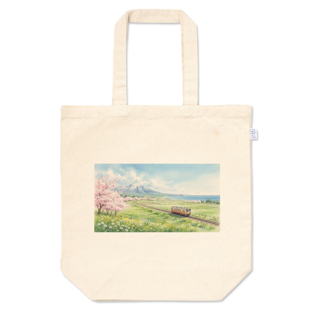 Hokkaido style  view tote bag