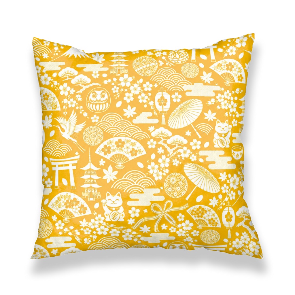 Japan symbol cushion cover 日本シンボルクッションカバー