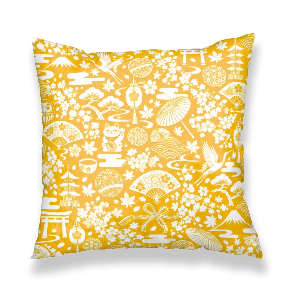 Japan symbol cushion cover 日本シンボルクッションカバー
