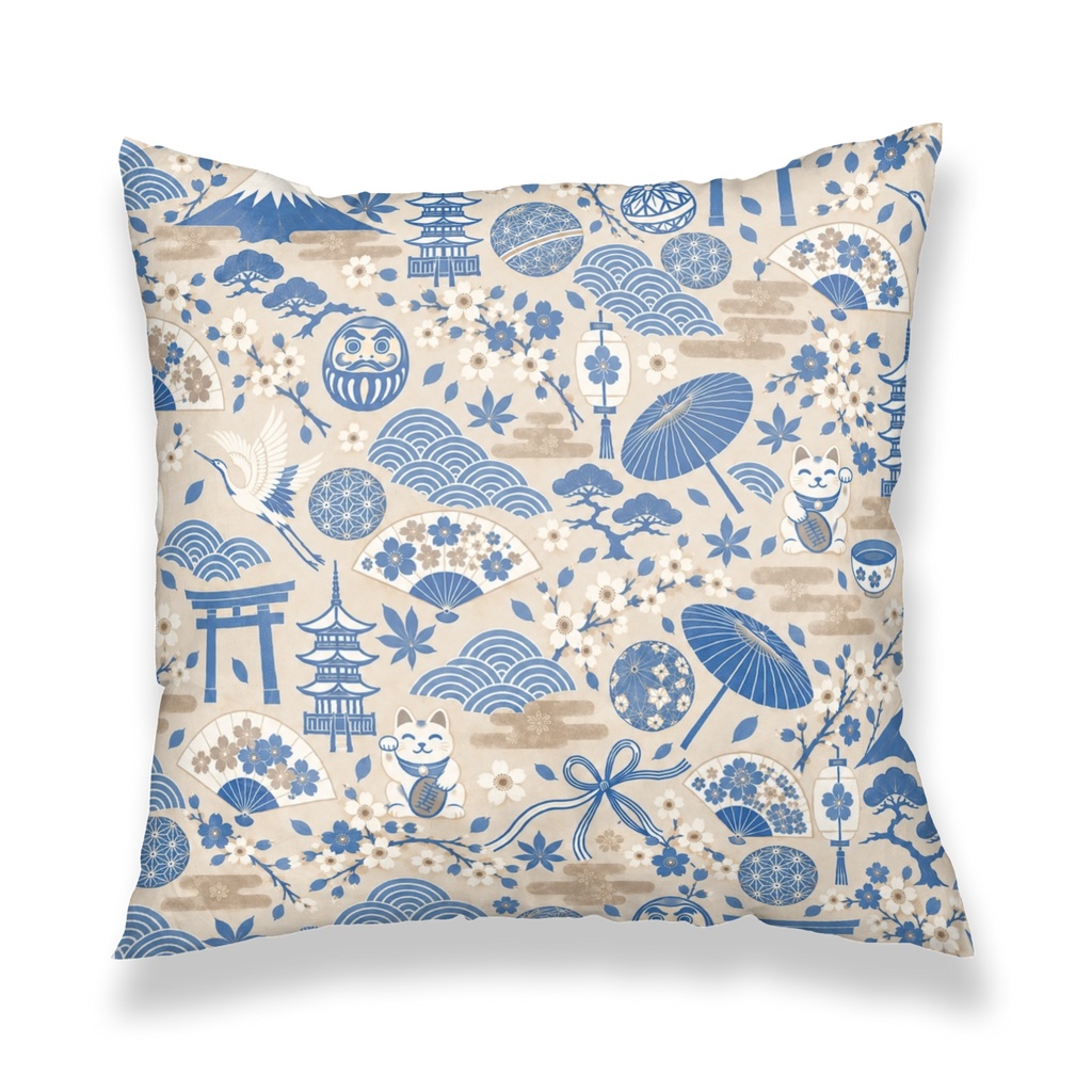 Japan symbol cushion cover-日本シンボル クッションカバー