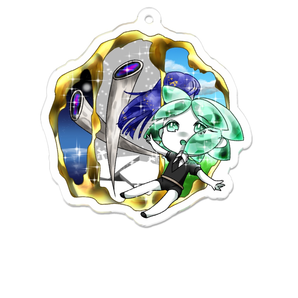 フォスアクリルキーホルダー