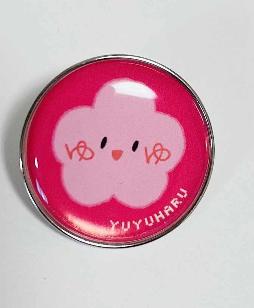 ゆゆはなピンバッジ