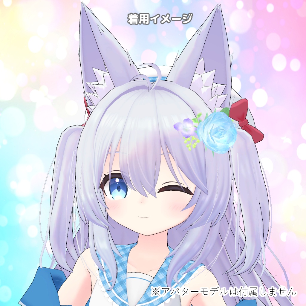 3Dモデル『ゆめいろ花かんむり』