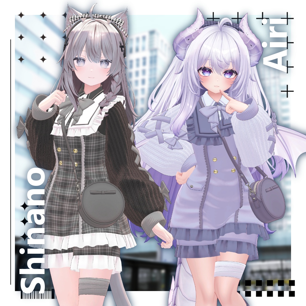 【16アバター対応】衣装3Dモデル『Danity Ruffle』