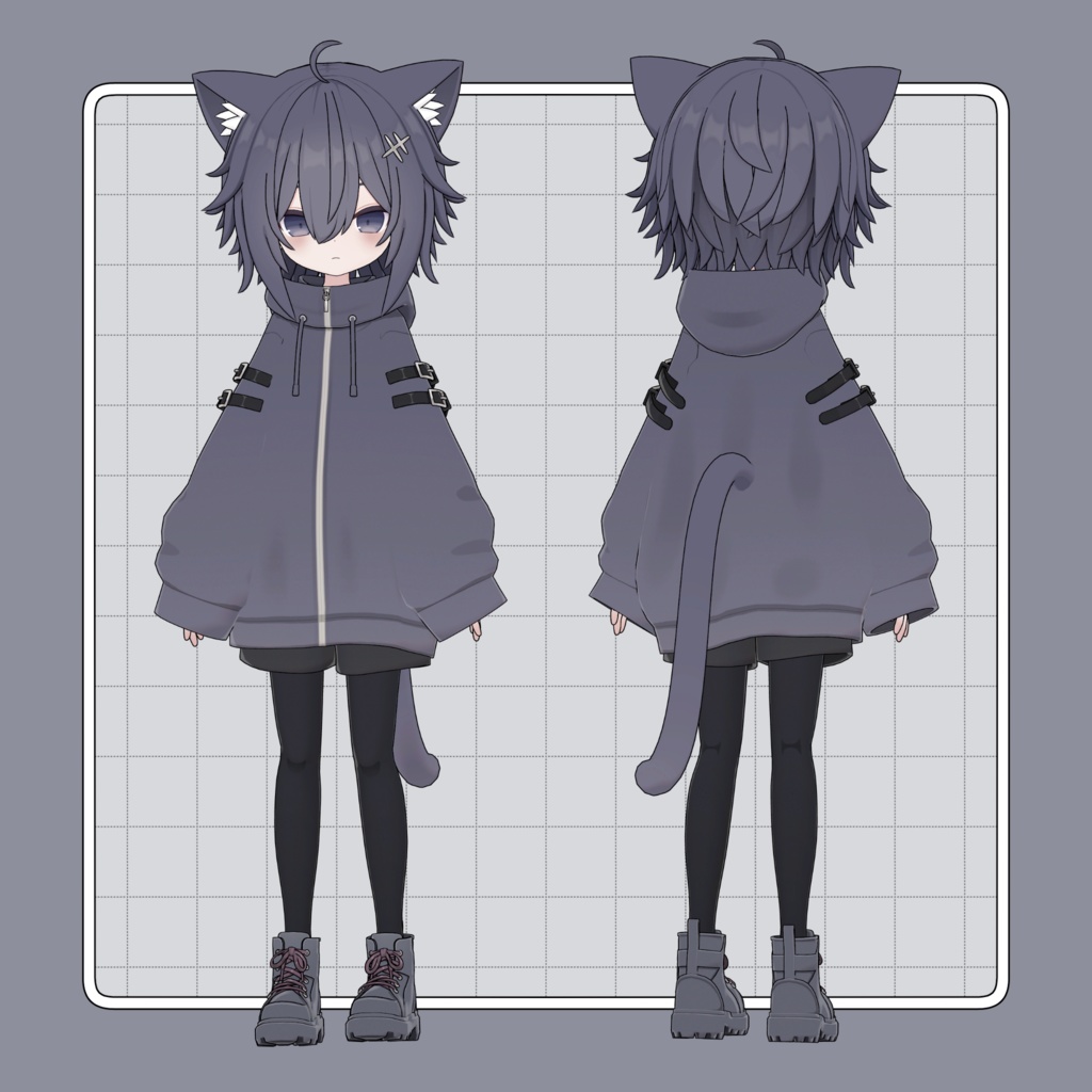 『とらお -Torao-』オリジナル3Dモデル