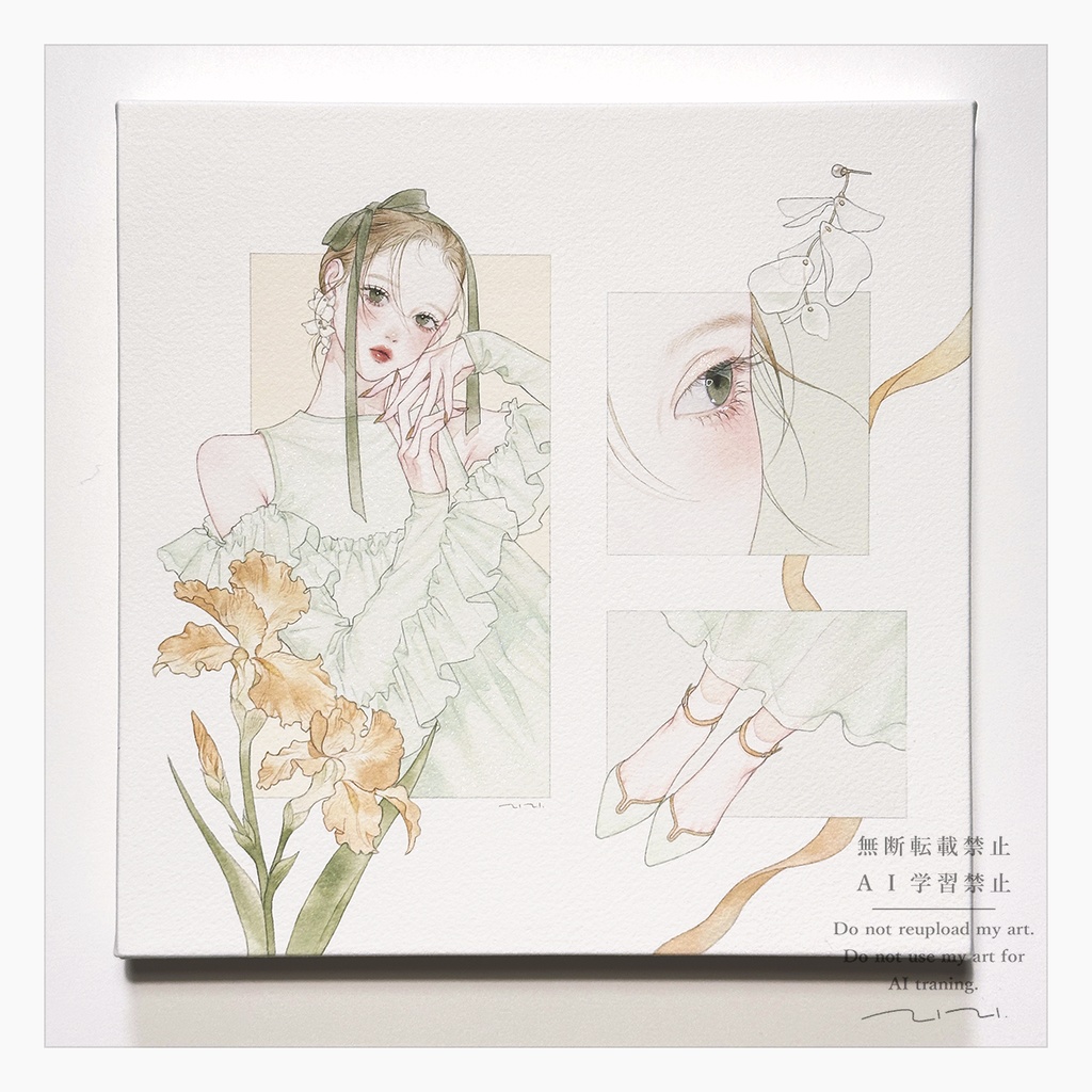 原画「Iris Dress」