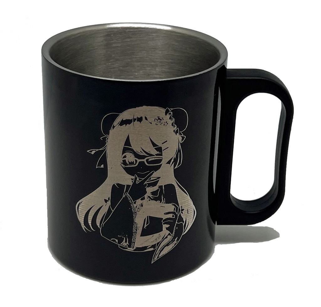 ありあのマグカップ（黒）