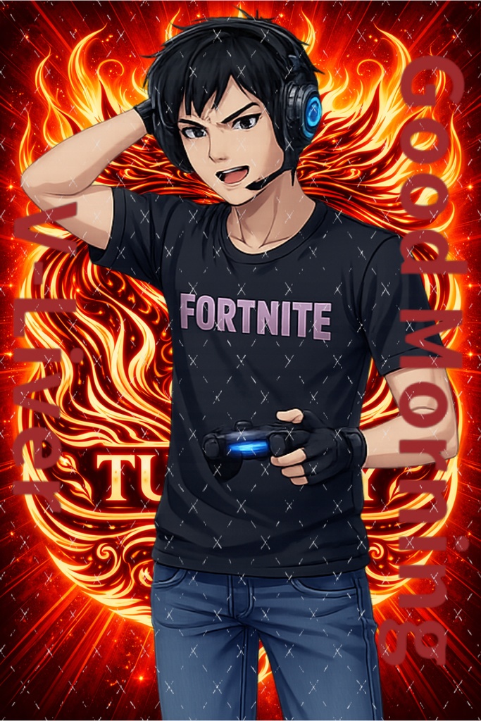 洋風おはV背景素材