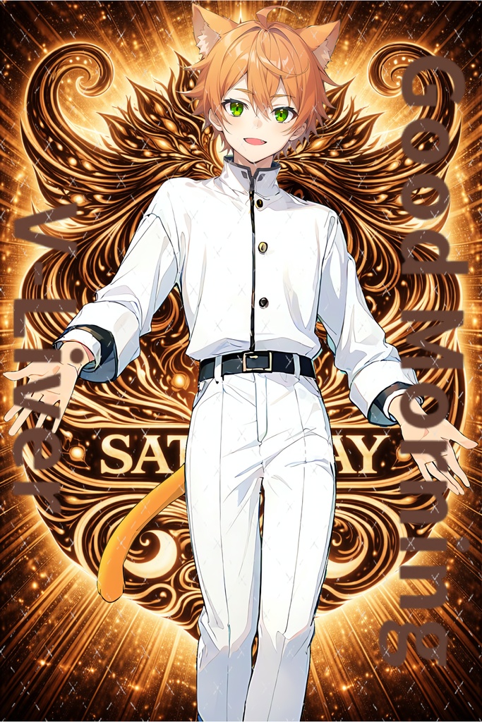 洋風おはV背景素材