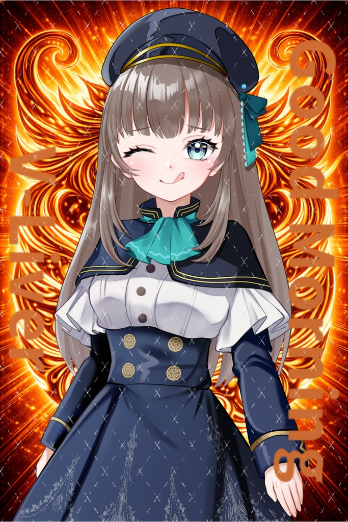 洋風おはＶ背景素材