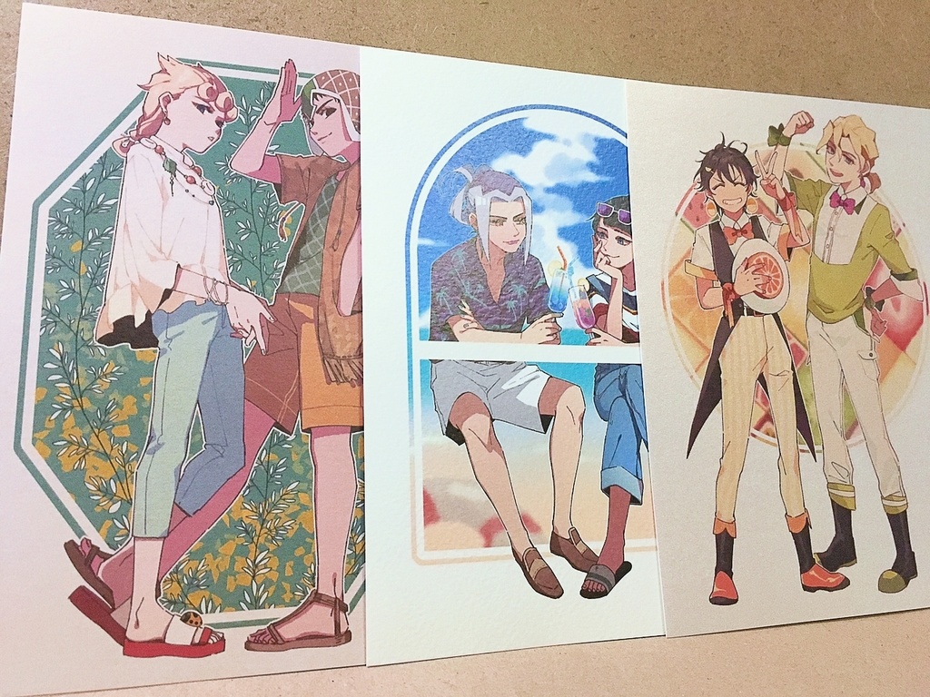 ジョジョの奇妙な冒険 5部 らし ノベルティカード