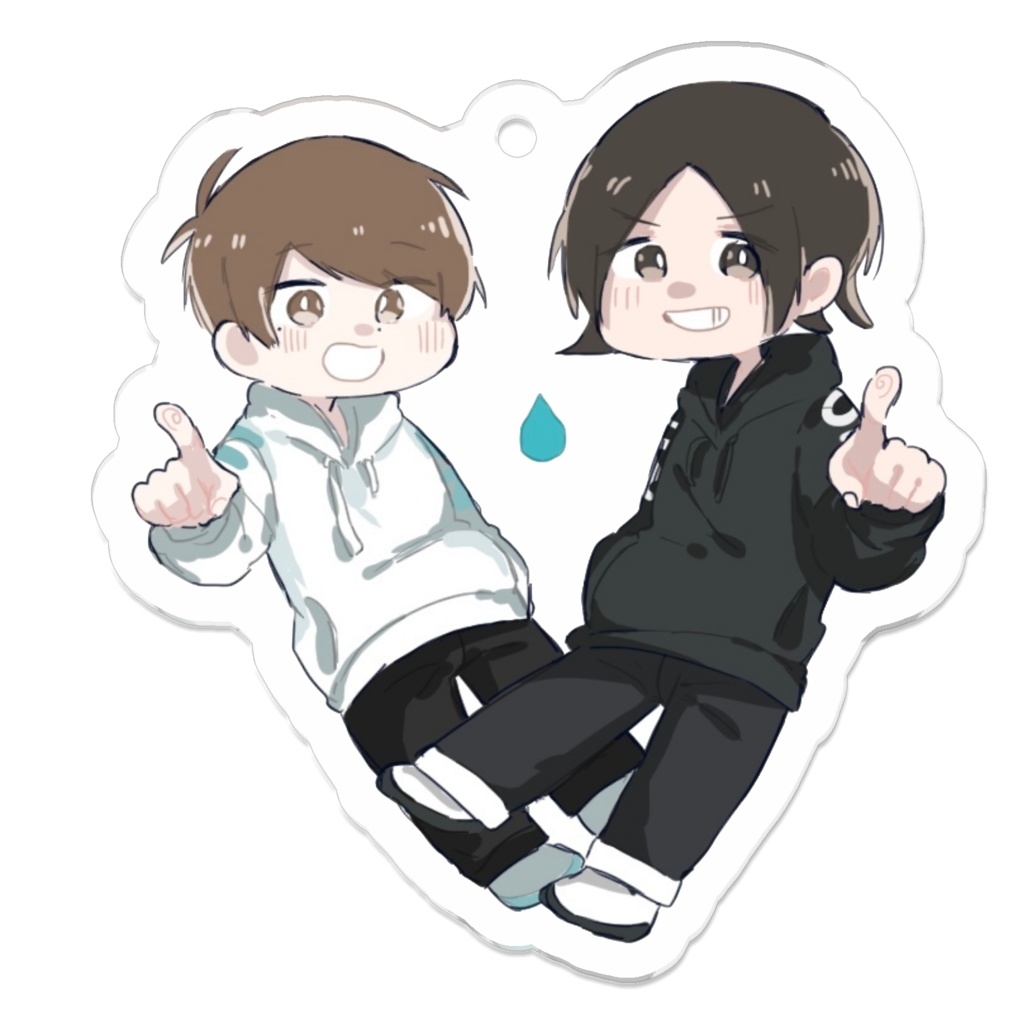 水溜りアクキー
