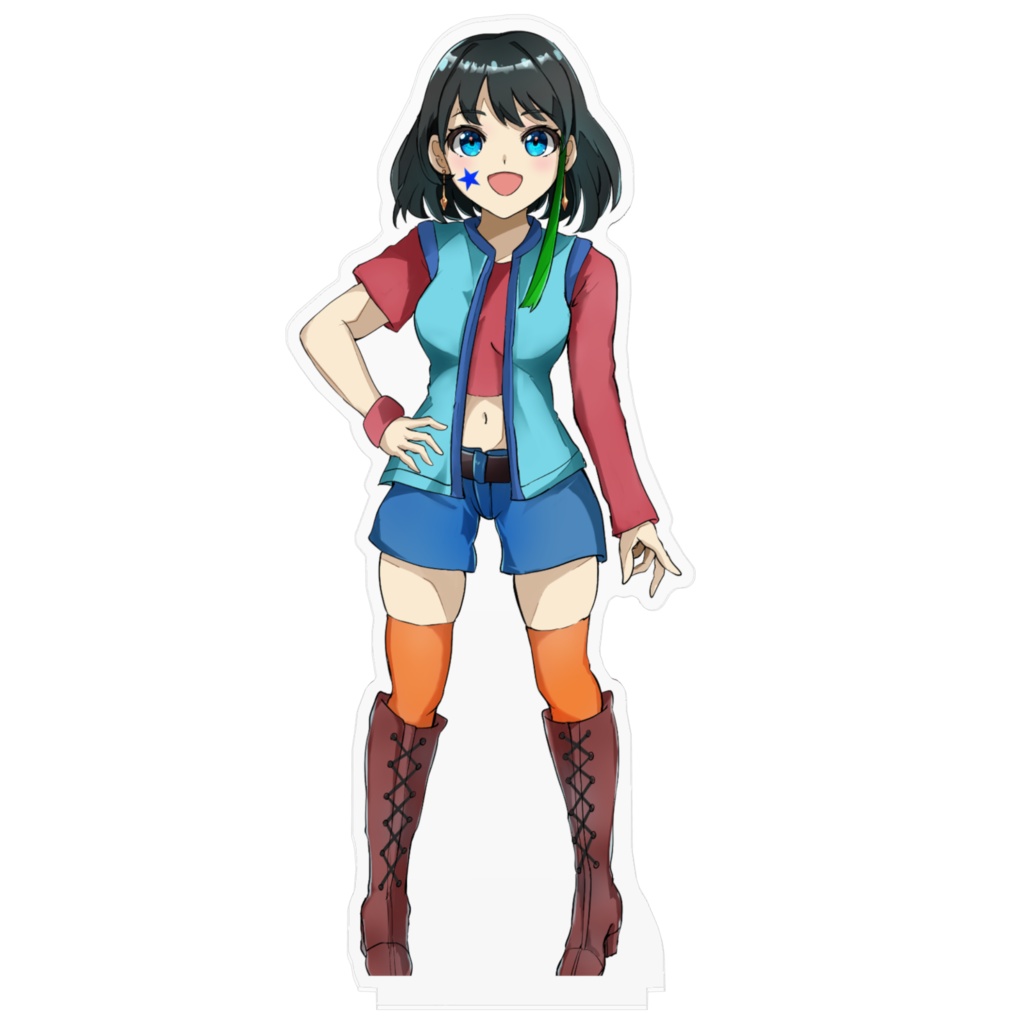 湊戸アサギリ・アクリルフィギュア【IRIAMライバー】