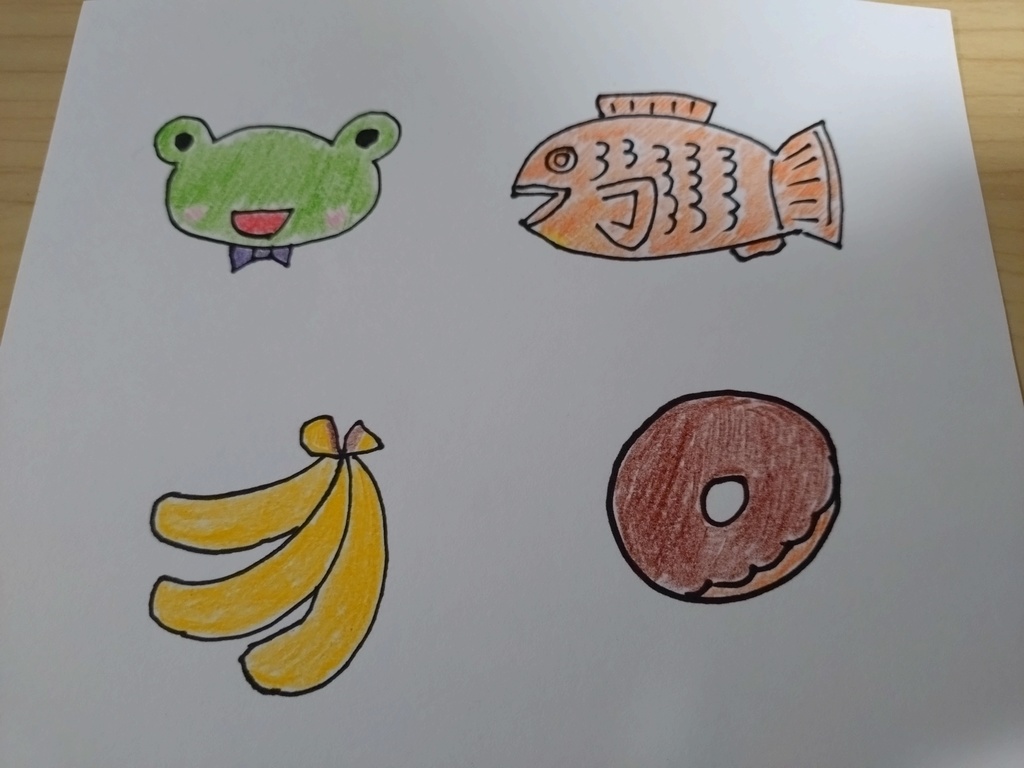 即席自作ステッカー3枚セット