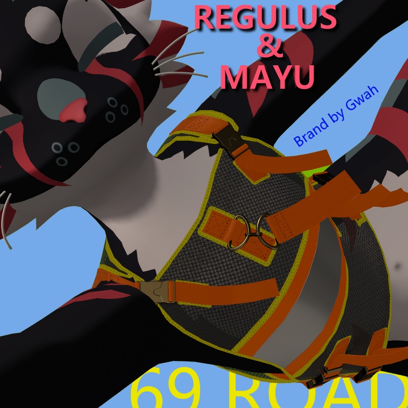 Animal Vest(介助動物) - For Mayu and Regulus(レグルス2.0)