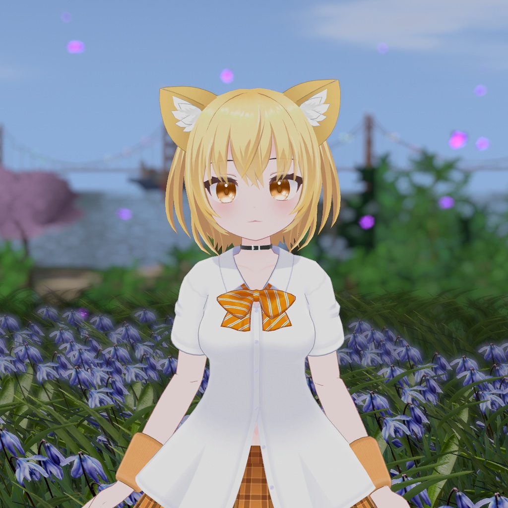 きゃったまオレンジ【オリジナル3Dモデル】