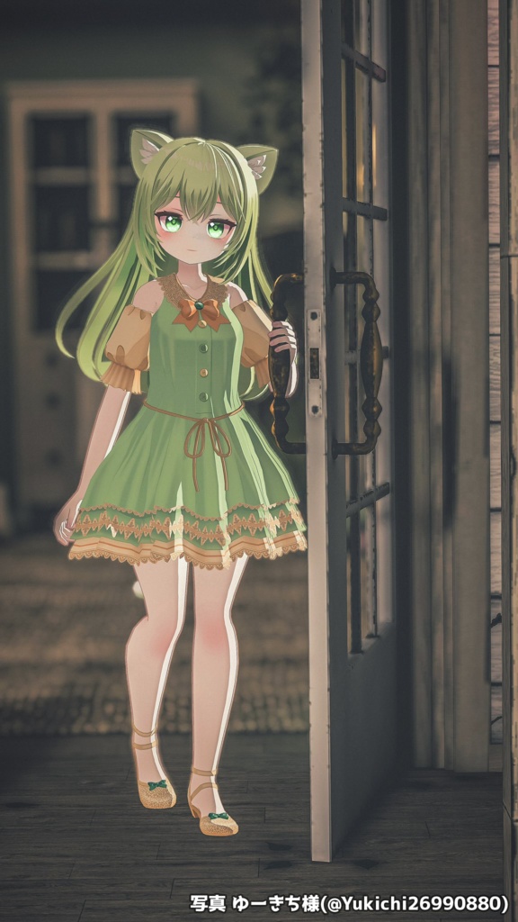 きゃったまメロン【オリジナル3Dモデル】