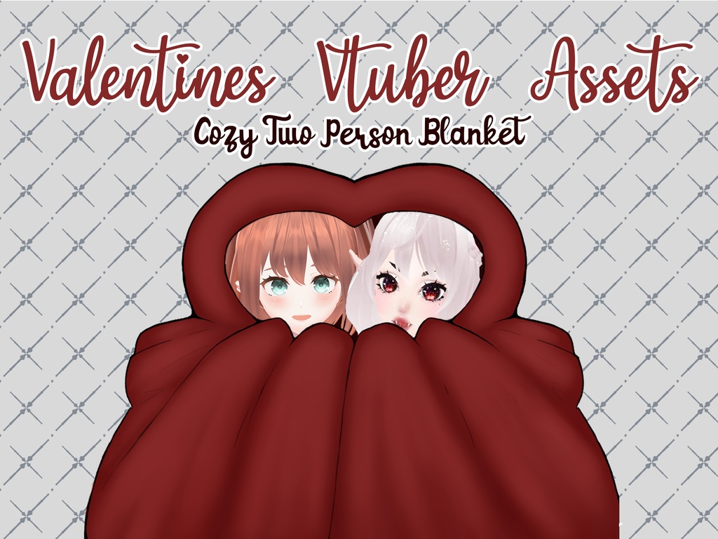 FREE Valentines Assets for Vtubers and Streamers