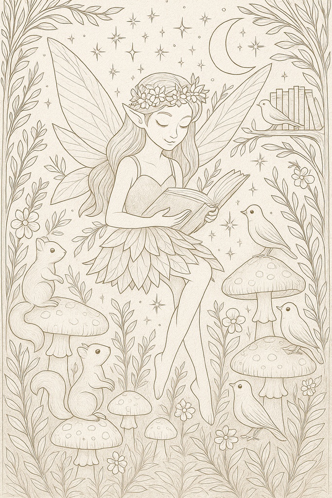 月夜の読書会 〜妖精と森の仲間たち〜