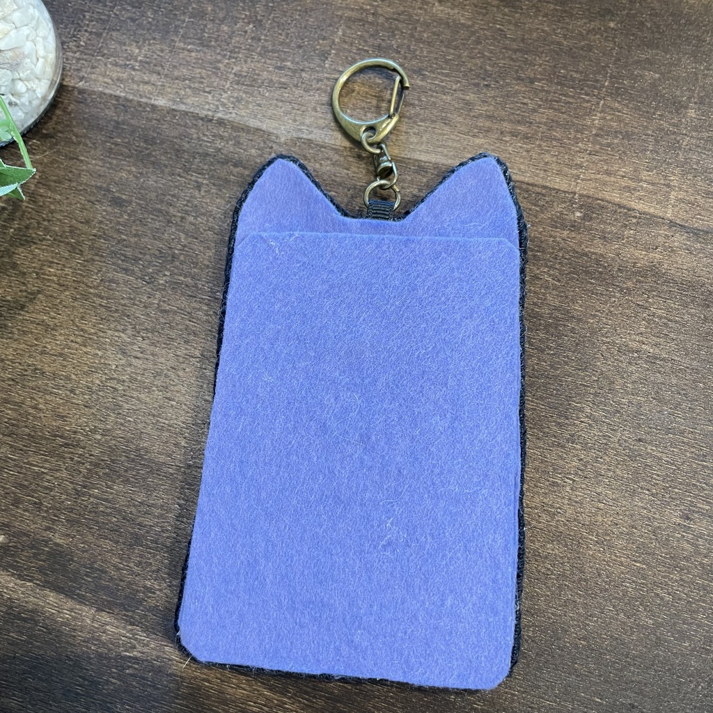 タフティング トレカケース 黒猫