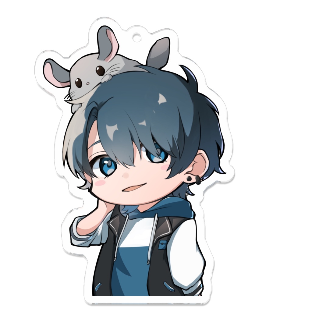 シンプルくらぽこアクキー