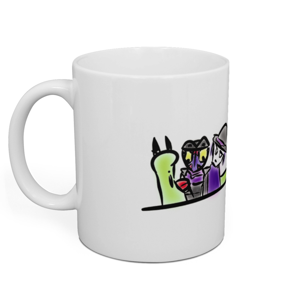 勇闇粘のお絵描きマグ