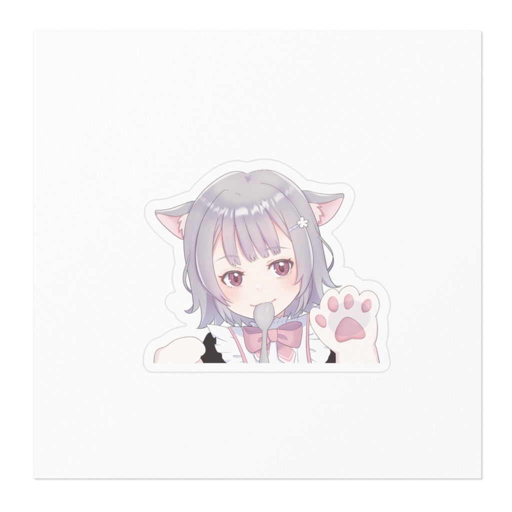 ねこりっかステッカー