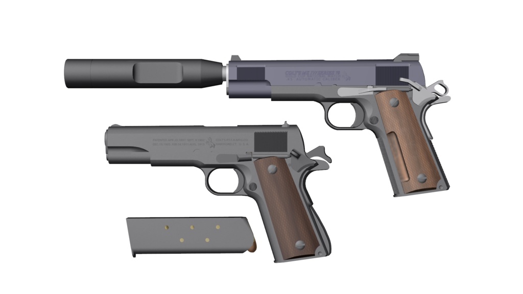 きるろい式M1911A1 & Snake Match '74 