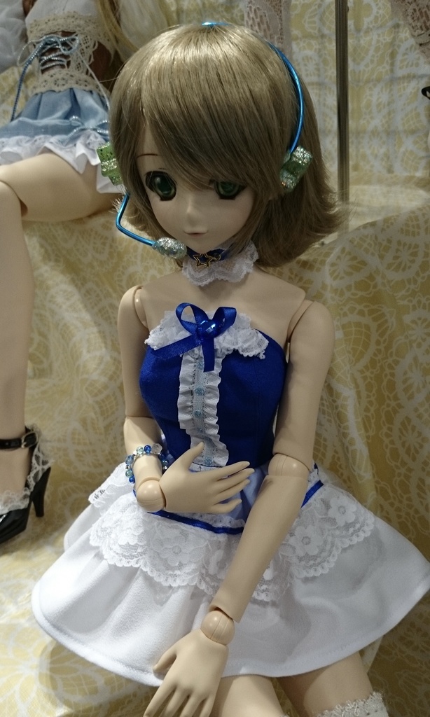 アイドル風ドレス（ブルー）DD用