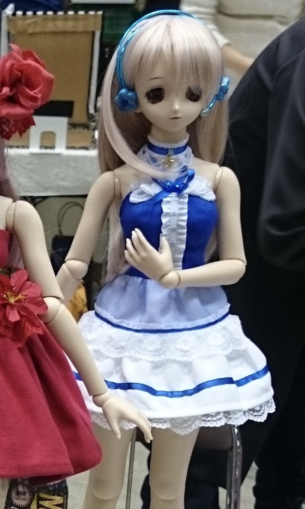 アイドル風ドレス（ブルー）DD用