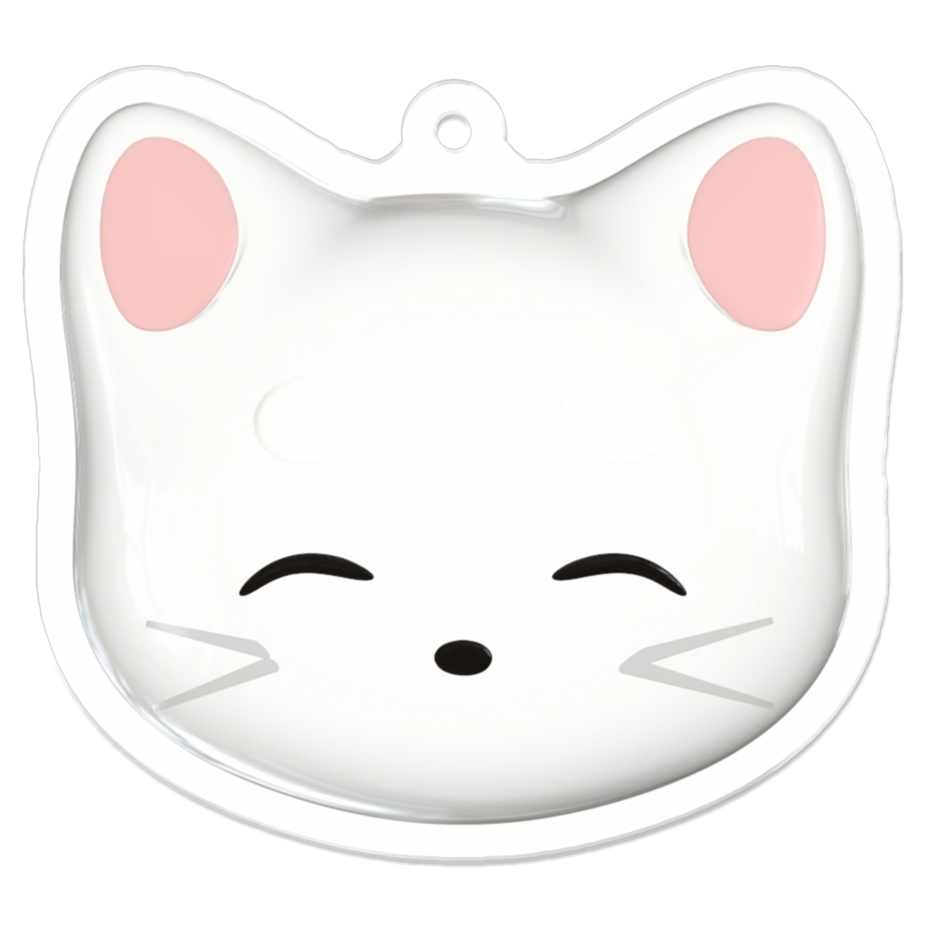 3D風　白ねこさん