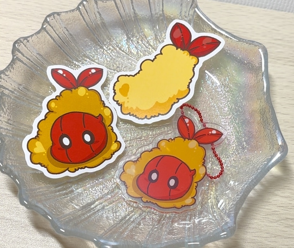 エビフライでぷちゃんせっと🍤
