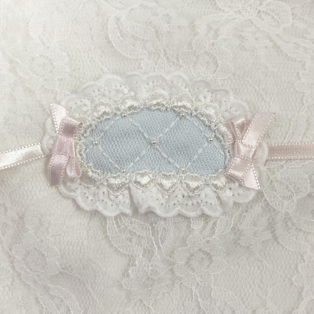 ぬいぐるみ用アイマスクへドレ