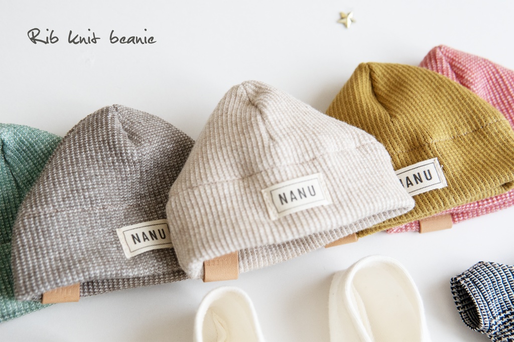 カジュアルニット帽(全6色)