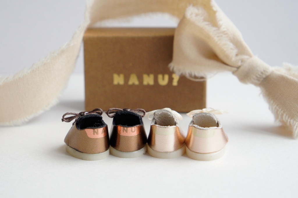 きらきらシューズ in チョコレートカラー