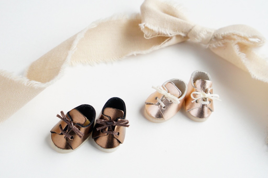 きらきらシューズ in チョコレートカラー