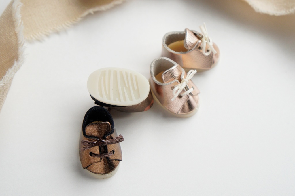 きらきらシューズ in チョコレートカラー