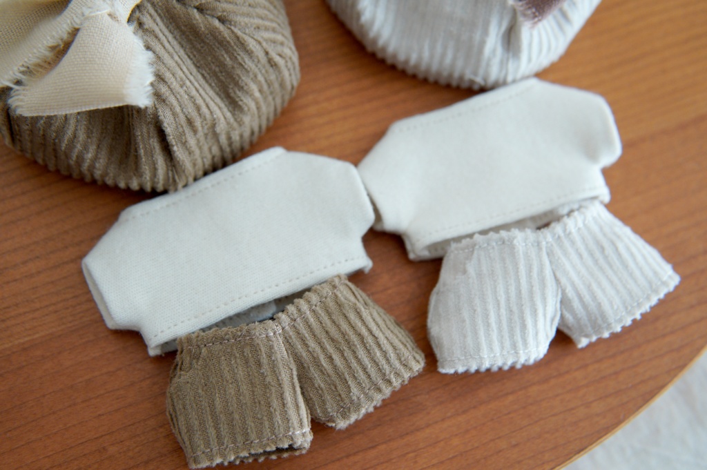 コーデュロイぽんわりおでかけセット