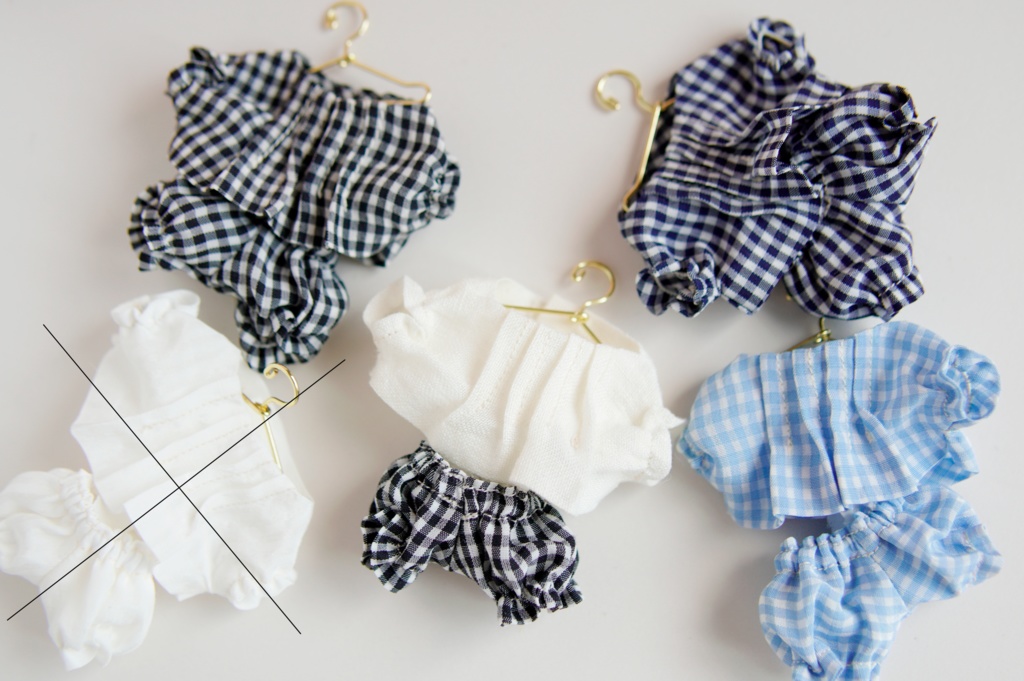 ブラウス+かぼちゃパンツ(全4色)